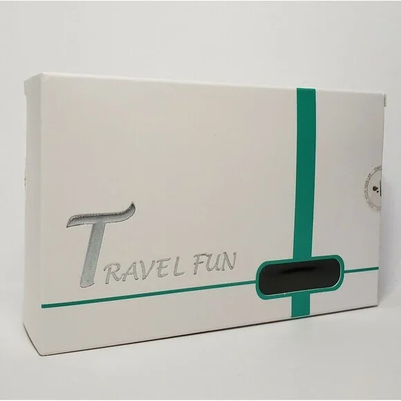Travel Fun Travel Bag Black 9.5" x 5" wet storage compartment dry/wet separation - Picture 8 of 8